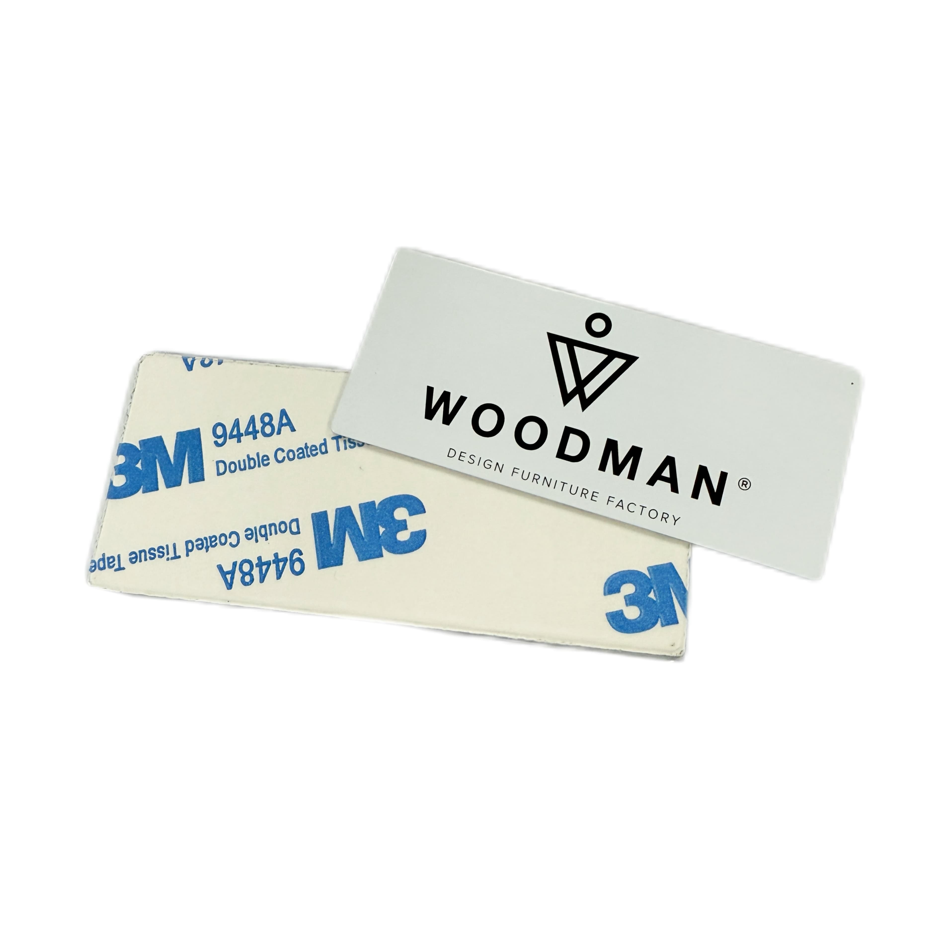 Logo Backing Customized Aluminum Nameplate Brand Logo With Adhesive Backing